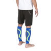 Bild på Vadstrumpor Kompression Carbon Calf Sleeves Unisex Blå