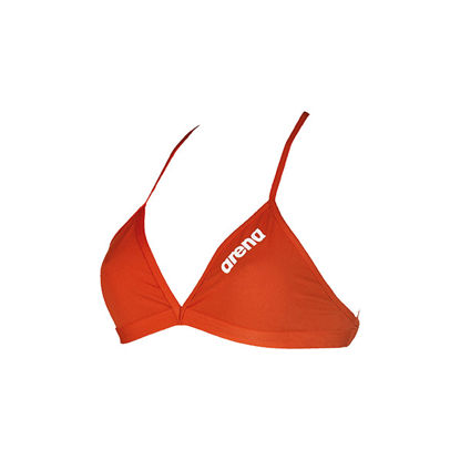 Bild på Bikiniöverdel Solid Tie Back Top Röd