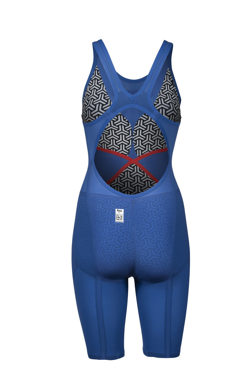 Tävlingsbaddräkt Carbon Glide Open Dam Blå Köp online på swimstore by