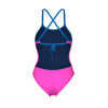 Bild på Baddräkt Arena Tie Back Solid Dam Neon Rosa
